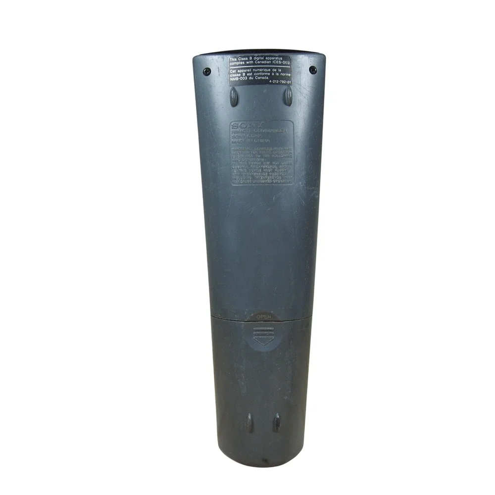 Sony RM-V60 Universal Remote Control TV VCR Receiver Commander with LCD‎ Display
